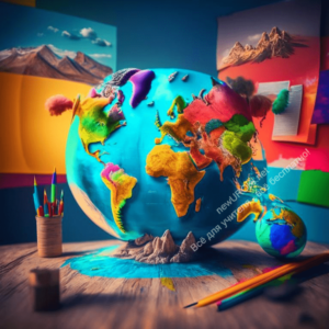 География, глобус, земной шар, карандаши - конспект урока географии