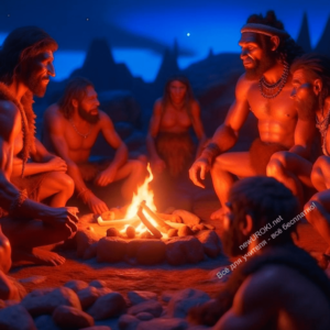 Древние люди у огня - конспект урока географии Как люди заселяли Землю