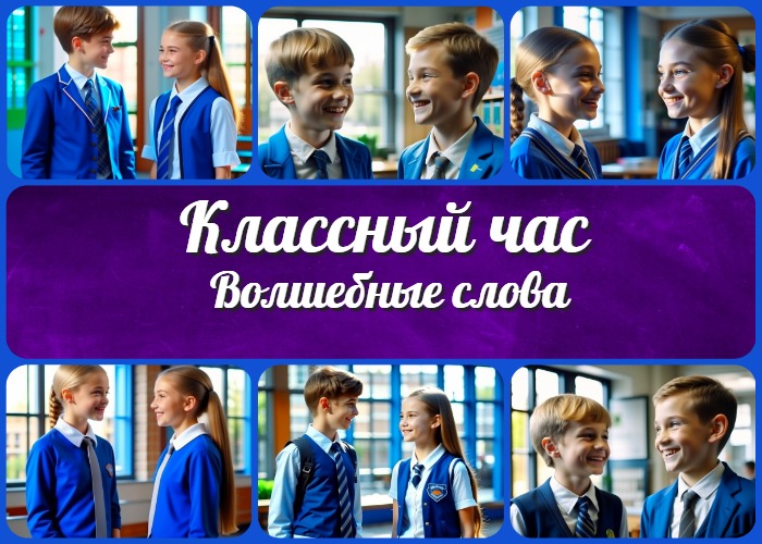 Классный час в 4 классе 