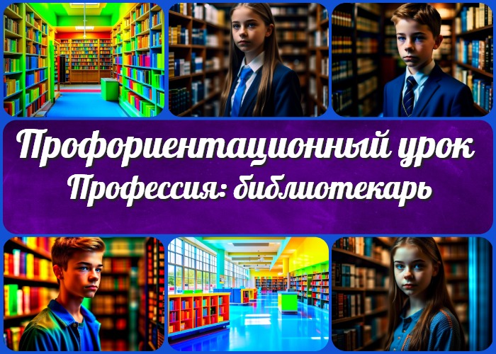 "Профессия: библиотекарь" — профориентационный урок "Моя Россия – новые горизонты"
