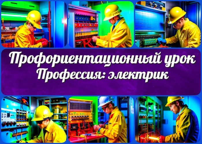 "Профессия: электрик" — профориентационный урок "Моя Россия – новые горизонты"