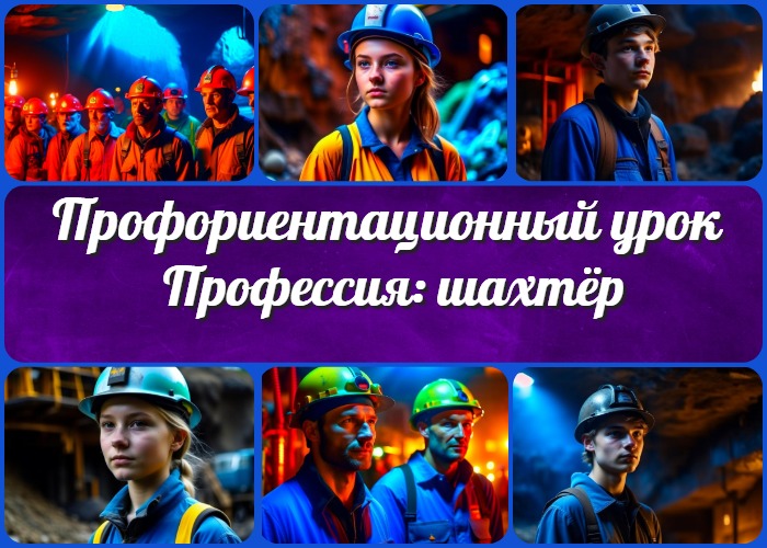"Профессия: шахтёр" — профориентационный урок "Моя Россия – новые горизонты"