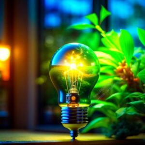 лампочка, энергосбережение, экология