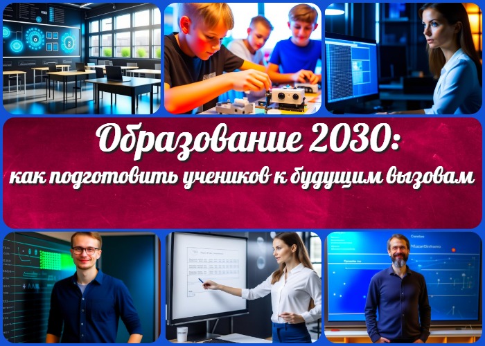 Образование 2030: как подготовить учеников к будущим вызовам