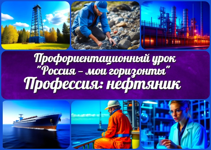 Профессия: нефтяник — профориентационный урок «Россия — мои горизонты»