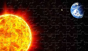 Пазлы Солнечный свет на Земле - конспект урока географии