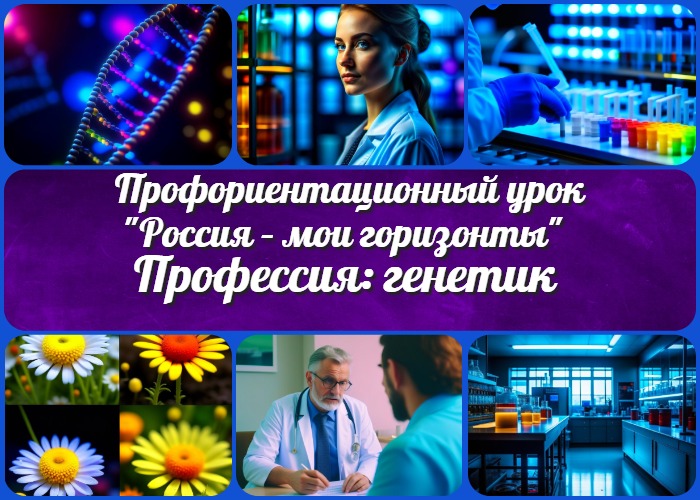 Профессия: генетик - профориентационный урок "Россия – мои горизонты"