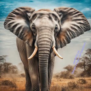 слон, животное, саванна