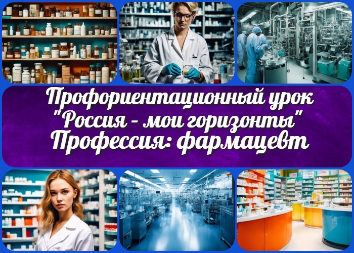 "Профессия: фармацевт" - профориентационный урок "Россия – мои горизонты"