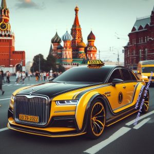 автомобиль, такси, Москва