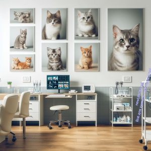 клиника, ветеринарная, фотографии, коты