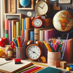 рабочий стол, часы, глобус, карандаши - Как оценивать качество готового конспекта урока?