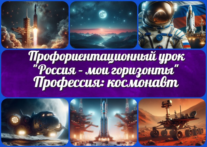 Профессия: космонавт - профориентационный урок "Россия – мои горизонты"