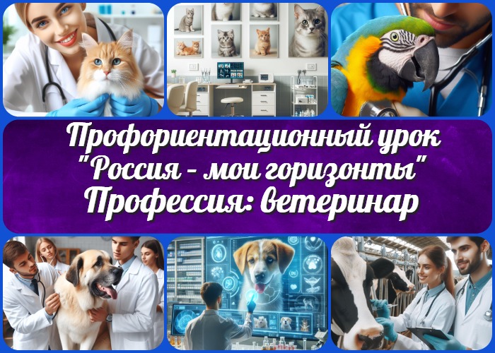 Профессия: ветеринар - профориентационный урок "Россия – мои горизонты"