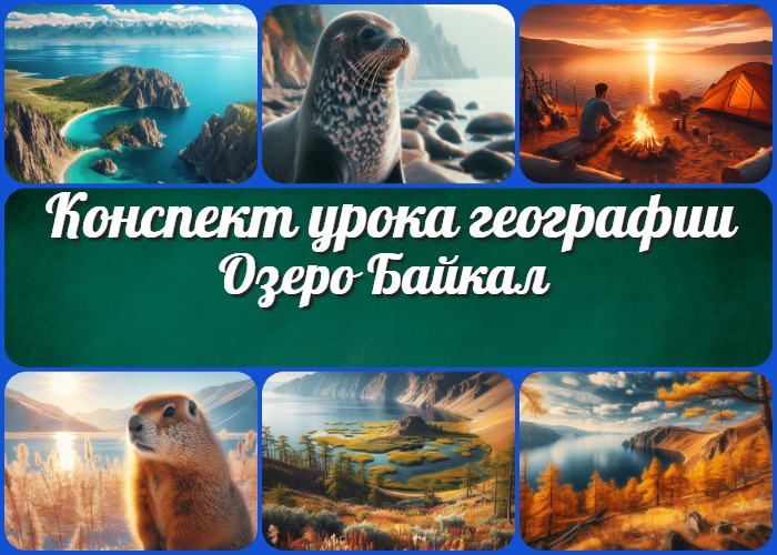 Озеро Байкал - конспект урока географии