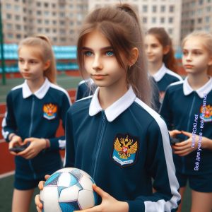 школьницы, девочки, спорт, стадион
