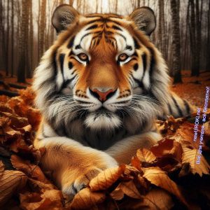 тигр, природа, зверь