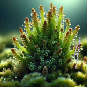 водоросли, под водой, фото, рост