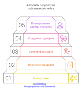 Алгоритм разработки собственного кейса