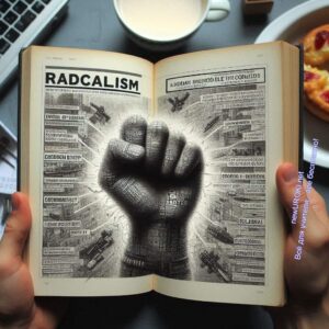 Книга иллюстрирующая терроризм, радикализм, экстремизм