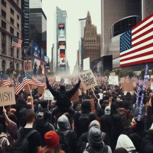 Толпа митингов в США - экстремизм, терроризм, радикализм