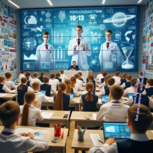 Профориентационная лекция в школе