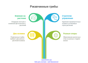Инфографика: Ржавчинные грибы Инфографика: Ржавчинные грибы