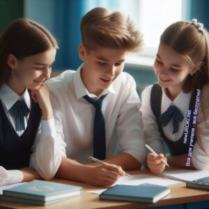 Шестиклассники беседуют и ведут обсуждение - Родительское собрание №2 в 6 классе