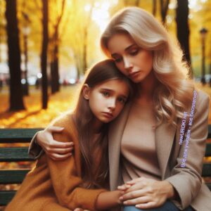 Мама жалеет грустную дочку - Родительское собрание №2 в 5 классе