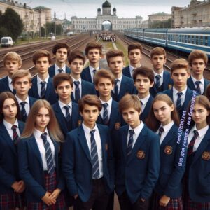 Школьники 10 класса на фотографии - Психолого-педагогическая характеристика 10 класса