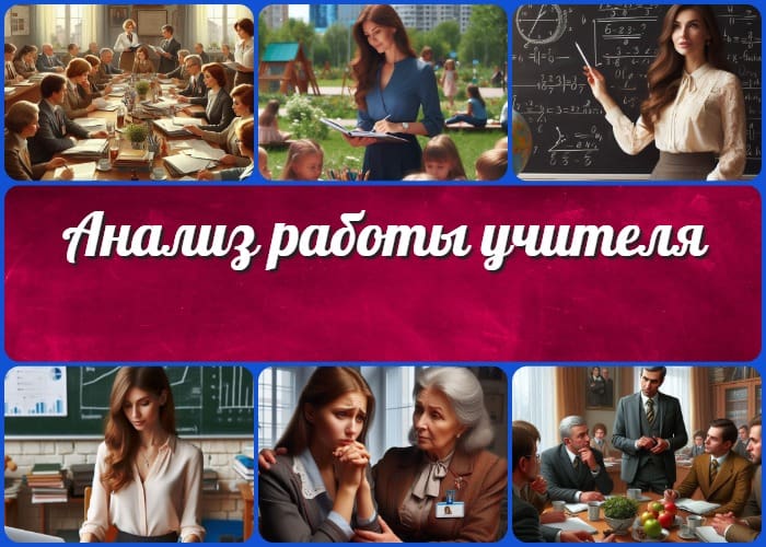Анализ работы учителя
