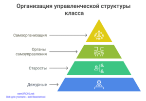 Инфографика: Организация управленческой структуры класса Инфографика: Организация управленческой структуры класса