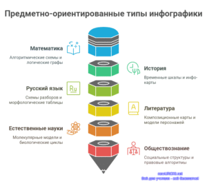 Инфографика: Предметно-ориентированные типы инфографики Инфографика: Предметно-ориентированные типы инфографики