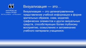 Визуализация — это Визуализация — это