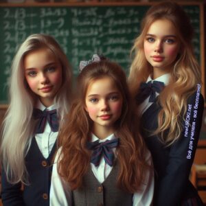 Ученицы разных возрастов и классов - Дидактические игры на уроке