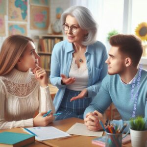 Беседа учительницы на собрании с родителями - Первое родительское собрание в 8 классе