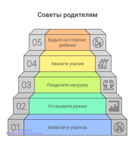 Инфографика: Советы родителям Инфографика: Советы родителям